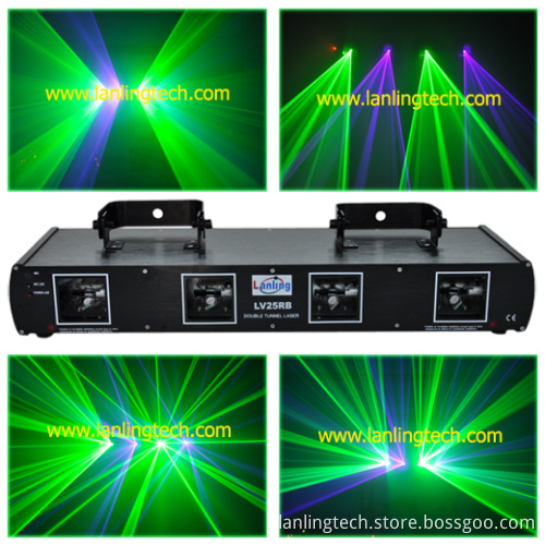 4 Head GB Laser Light laser show system